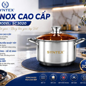 NỒI INOX CAO CẤP SYNTEX MODEL SC3020
