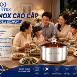 NỒI INOX CAO CẤP SYNTEX MODEL  SC3024